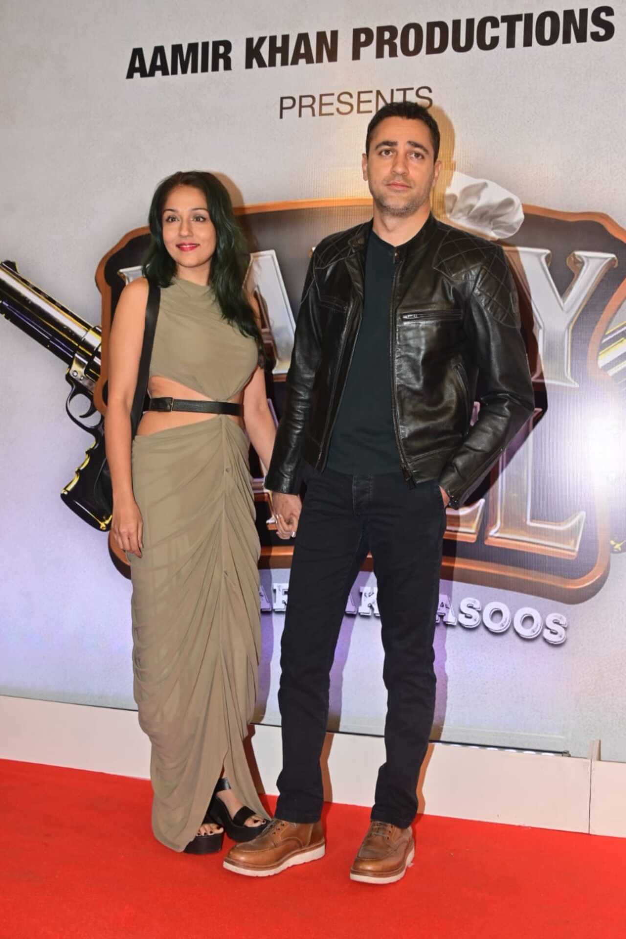 <p>Imran Khan looked dashing alongside girlfriend Lekha Washington at the Happy Patel: Khatarnak Jasoos premiere, marking his stylish comeback to the big screen.</p> <p>Imran Khan looked dashing alongside girlfriend Lekha Washington at the Happy Patel: Khatarnak Jasoos premiere, marking his stylish comeback to the big screen.</p>